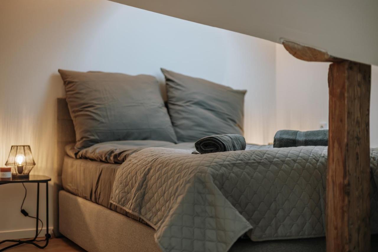 Modern Elegance Lofts - Wohnen Auf Zwei Ebenen Lägenhet Passau Rum bild
