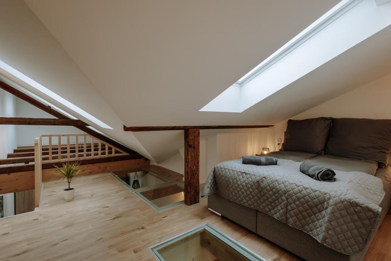 Modern Elegance Lofts - Wohnen Auf Zwei Ebenen Lägenhet Passau Exteriör bild