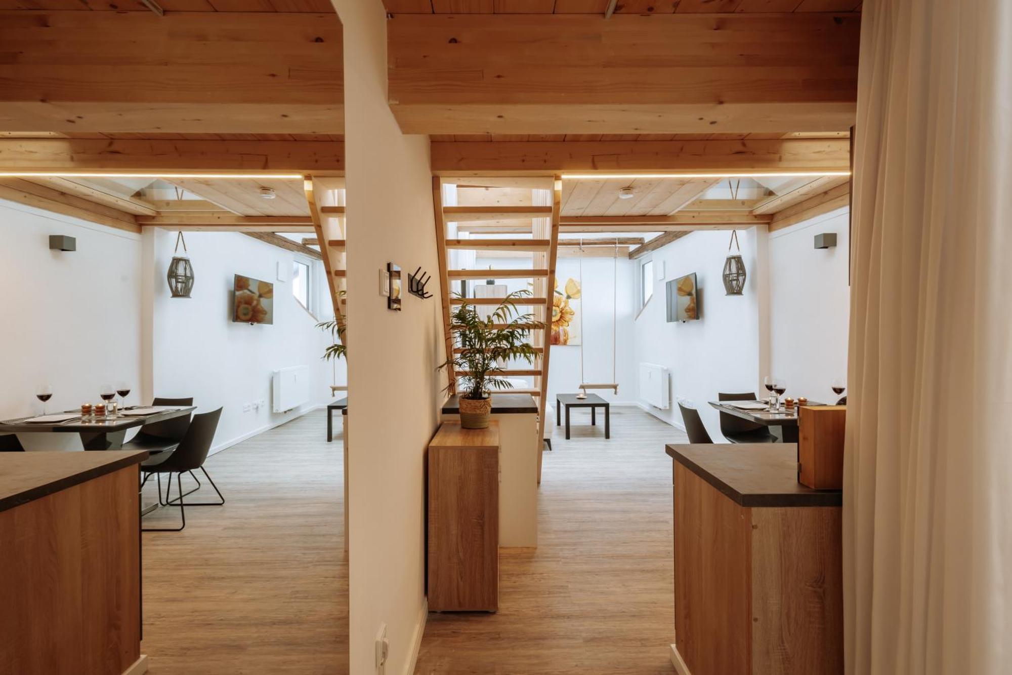 Modern Elegance Lofts - Wohnen Auf Zwei Ebenen Lägenhet Passau Exteriör bild